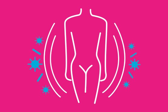 Frauenkörper mit Schutzschild, der körpereigenen Abwehr (Immunsystem) Frauenkörper mit Schutzschild, der körpereigenen Abwehr (Immunsystem)
