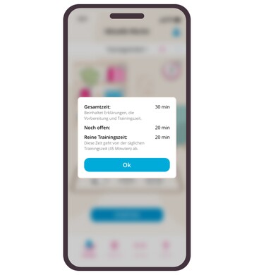 Pop-up-Screen der Gepan® Inkontinenz-Therapie